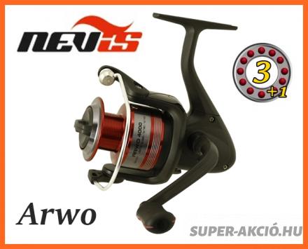 Nevis Arwo 3+1 Csapágyas 3500-as, Pergető Orsók
