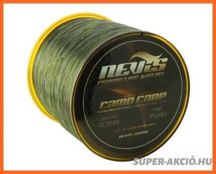 Nevis Camo Carp 600m 0.35mm, Pontyozó Zsinórok