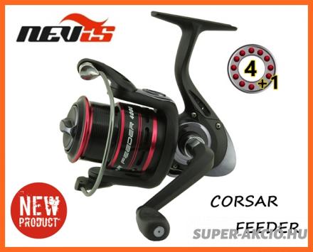 Nevis Corsar 4000-res 4+1 Csapágyas, Feeder Horgászorsók