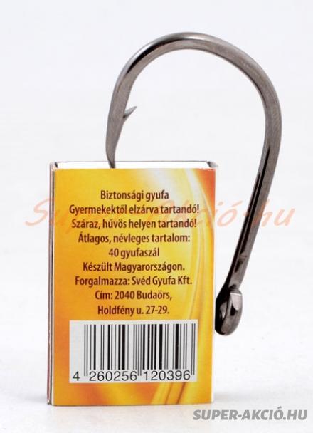 Gorilla Erősített Harcsázó Nagyhalas Horog 8.0-ás 5db Egy Csomagban 3