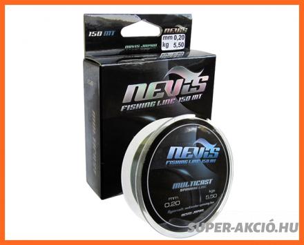 Nevis Multi Cast 0.22mm 150m, Pergető Zsinór