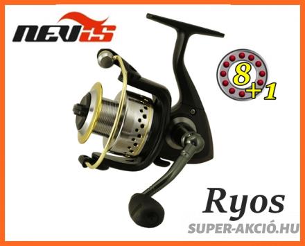Új 2014-es Nevis Ryos 8+1 Csapágyas 3500-as Mester, Pergető Orsó