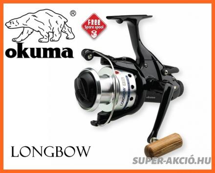 Okuma Longbow LB nyeletőfékes orsó 80-as