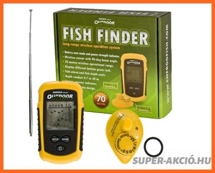 Outdoor Fish Finder Vezeték Nélküli, Halradar