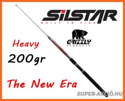 Silstar Grizzly Erős Teleszkópos Horgászbot 3,5m 100-200gr