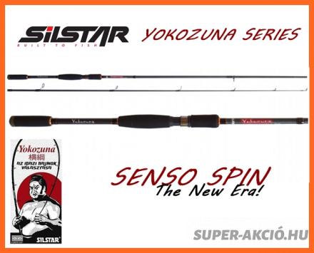 Silstar Yokozuna Senso Spin Light Medium 2.4m 15-40 gr, Pergető Bot