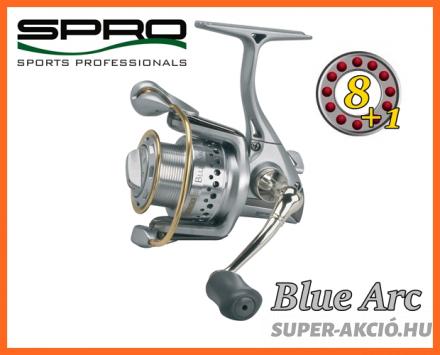 Spro Blue Arc 4000 8+1 Csapágyas, Pergető Orsók