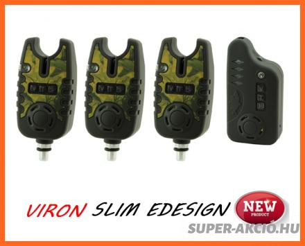 Nevis Wiron Slim Camou Elektromos Kapásjelzők Szettben 3+1