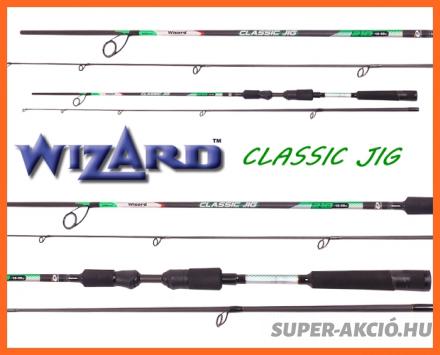Wizard Classic Jig Fast Spin 2,7m 30-60gr, Pergető Botok