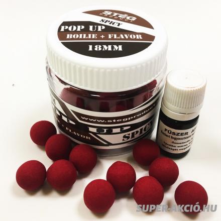 Pop Up Horgász Bojlik 18mm Fűszeres