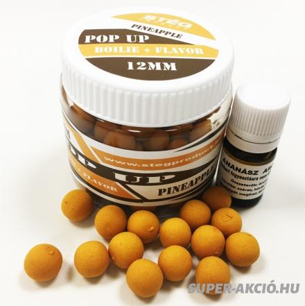 Pop Up Horgász Bojli Ananászos 12mm