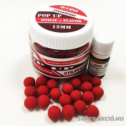 Pop Up Horgász Bojli Epres 12mm