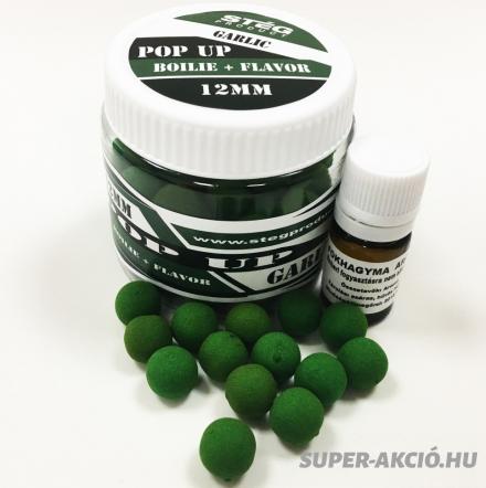 Pop Up Horgász Bojli Fokhagymás 12mm