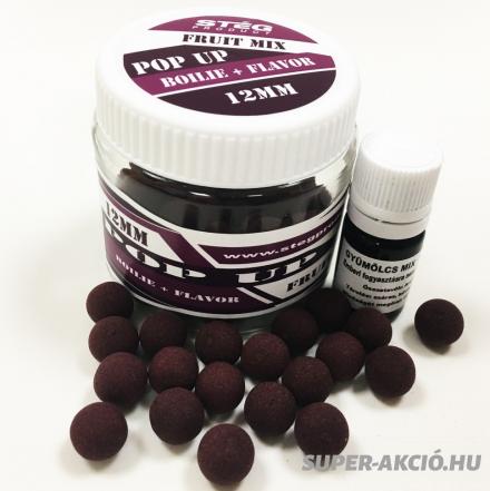 Pop Up Lebegő Horgász Bojli Gyümölcsös 12mm