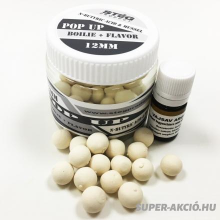 Pop Up Horgász Bojli Vajsavas Kagylós 12mm