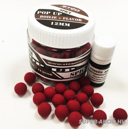 Pop Up Lebegő Horgász Bojli Red Pepper 12mm