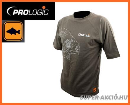 Prologic Carp Rövid Ujjú Póló L-es Horgász Ruházat