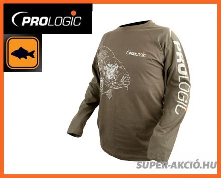 Prologic Carp Hosszú Ujjú Póló XXL-es Horgász Ruha