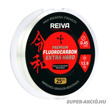 Reiva Prémium Fluorocarbon Monofil Horgász Előkezsinór 0,25mm 50m 5,5Kg 2