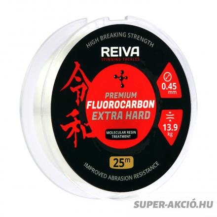 Reiva Prémium Fluorocarbon Monofil Horgász Előkezsinór 0,50mm 25m 16,3Kg 2