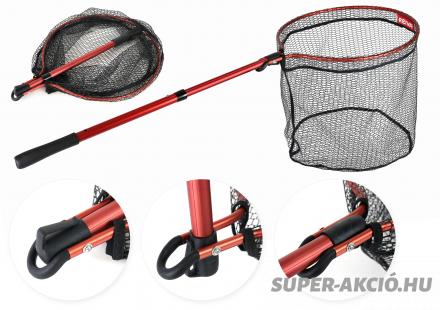 Reiva Predator Egykezes Pergető Horgász Merítőháló 135cm 2