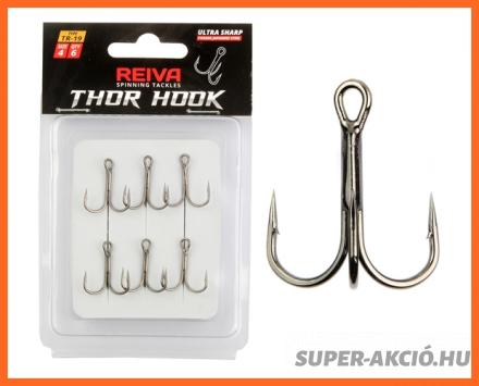Reiva Treble Hook TR19 Hármashorog 2-es 6db/csomag