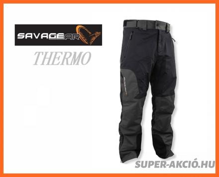 Savage Gear Black Trousers Nadrág XXL-es