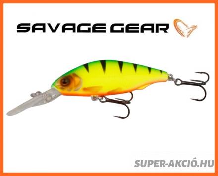Savage Gear Diving Prey 63 Wobbler 6,3cm Zöld Sárga