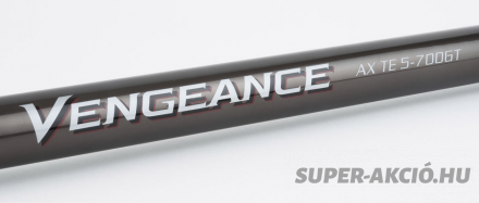 A Shimano Vengeance bottest, a jelölés és a lakkozás.