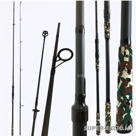 Silstar RC3 2 Részes Terep Mintás 3,0m 2,75Lbs Bojlis Horgászbot 2