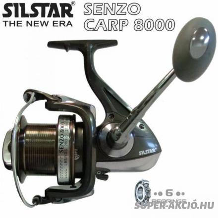 Silstar Senso Carp 8000-res 5+1 Csapágyas Harcsázó Orsó 2