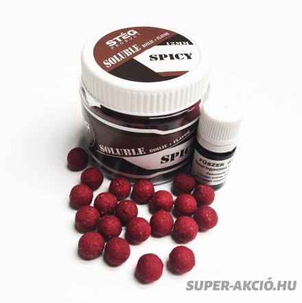 Soluble Oldódó Horgász Bojli 12mm Fűszeres