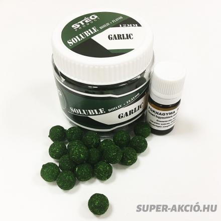 Soluble Oldódó Horgász Bojli Fokhagymás 12mm