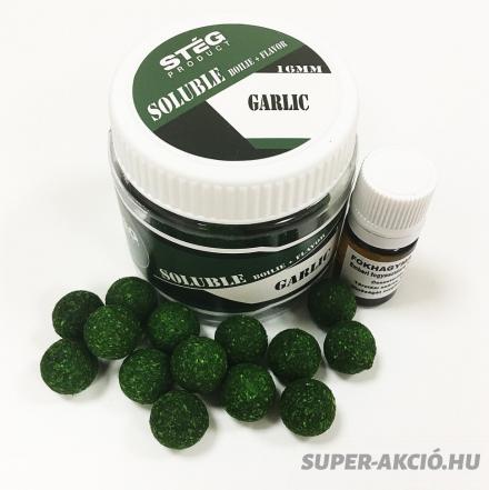 Soluble Oldódó Horgász Bojli Fokhagymás 16mm