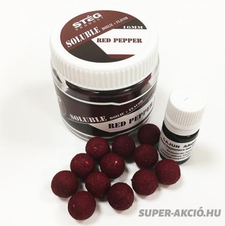 Soluble Oldódó Horgász Bojli 16mm Red Pepper