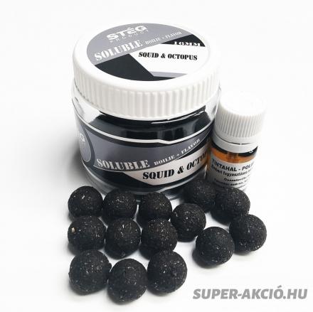 Soluble Oldódó Horgász Bojli 16mm Tintahalas Polipos