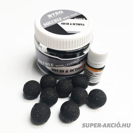 Soluble Oldódó Horgász Bojli 20mm Tintahalas Polipos
