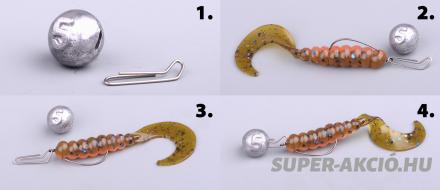 Spro Bottom Cheburaska Jig 3gr 6db 2