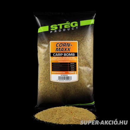 Stég Product Carp Bomb Pontyozó Horgász Etetőanyag Corn Max 1Kg 1
