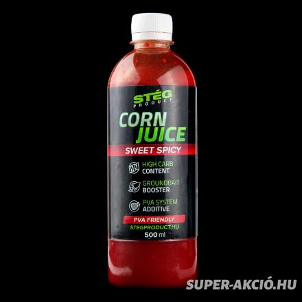 Stég Product Corn Juice Liqid Pva Barát Horgász Aroma Édes Fűszer 500ml 1