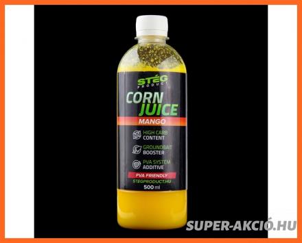 Stég Product Corn Juice Liqid Pva Barát Horgász Aroma Mangós 500ml