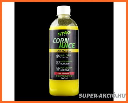Stég Product Corn Juice Liqid Pva Barát Horgász Aroma Natúr 500ml