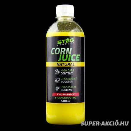 Stég Product Corn Juice Liqid Pva Barát Horgász Aroma Natúr 500ml 1