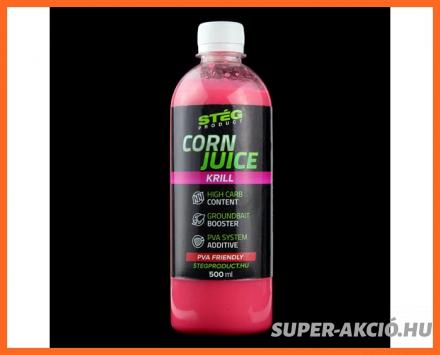 Stég Product Corn Juice Liqid Pva Barát Horgász Aroma Rákos 500ml