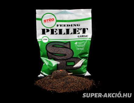 Stég Product Feeding Etető Horgász Pellet 2mm Fokhagymás 2