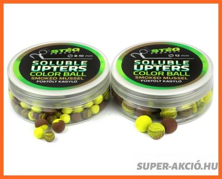 Stég Product Upters Color Ball Horgász Bojli Füstölt Kagyló 8-10mm 30g