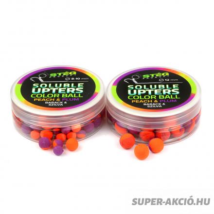 Stég Product Upters Color Ball Horgász Bojli Barack Szilva 8-10mm 30g 2