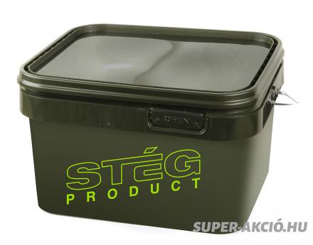 Stég Product Zöld Színű Horgász Vödör 10 Literes 2