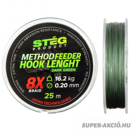 Stég Product Feeder Horgász Előkezsinór 25m 0,16mm 35Lbs 1