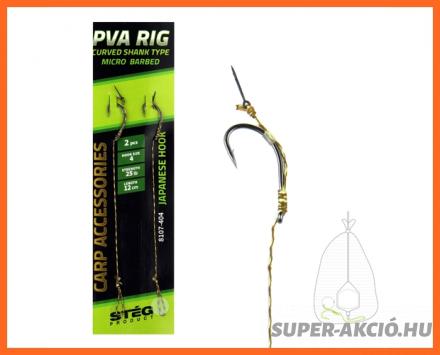 Stég Product Pva Előkötött Horog Csalitüskével 12cm 4-es 2db/csomag